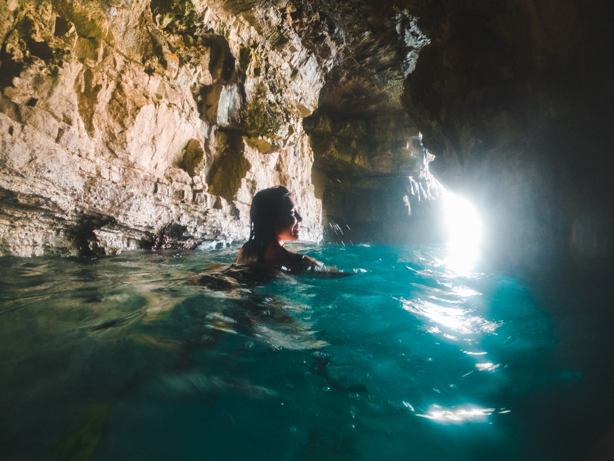 Swimming in the Blue Cave – Montenegro’s turquoise paradise
